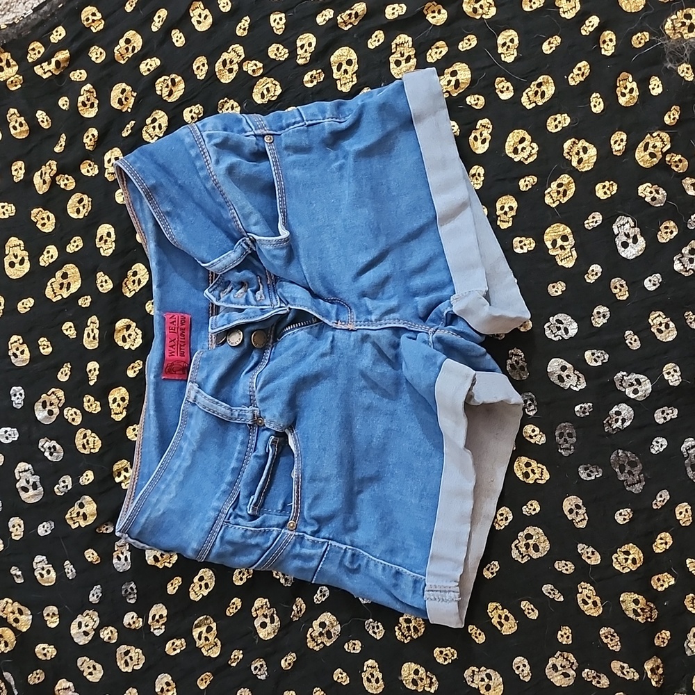 WAX JEANS BUTT I LOVE YOU SHORTS